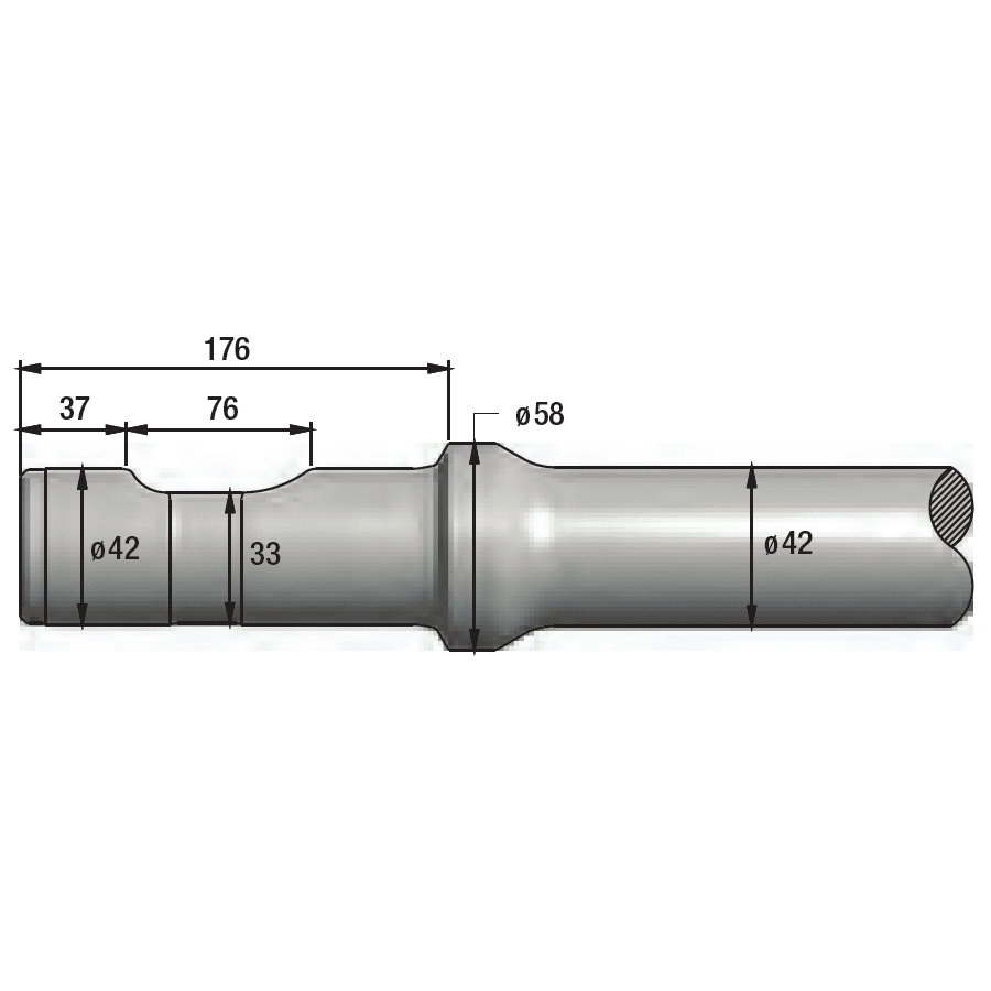Grot Montabert Silver Clip 08 (SC08)