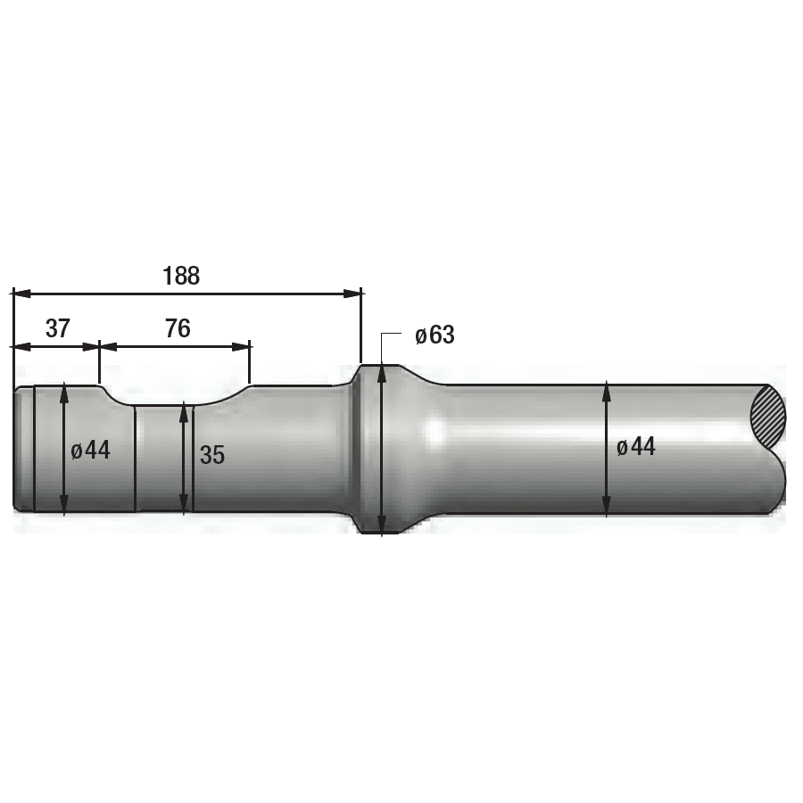 Grot Montabert Silver Clip 12 (SC12)