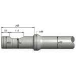 Grot Montabert Silver Clip 28 (SC28)