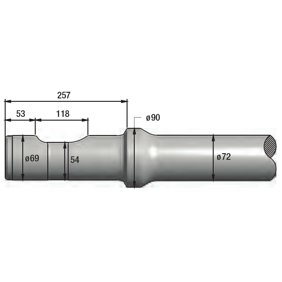 Grot Montabert Silver Clip 28 (SC28)