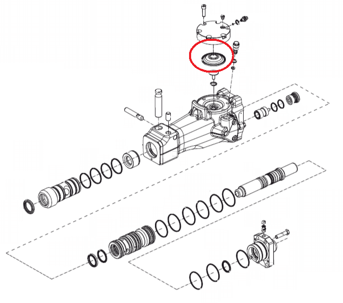 Membrana akumulatora Atlas Copco SB52