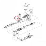 Zabezpieczenie rygla grota Atlas Copco SB152