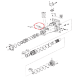 Zabezpieczenie rygla grota Atlas Copco SB702