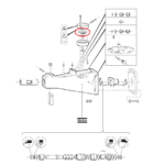 Membrana akumulatora Atlas Copco SBC 255