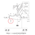 Rygiel grota Atlas Copco SBC 255