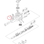 Zabezpieczenie rygla grota Atlas Copco SBC 410