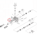 Zabezpieczenie rygla grota Atlas Copco SBC 650