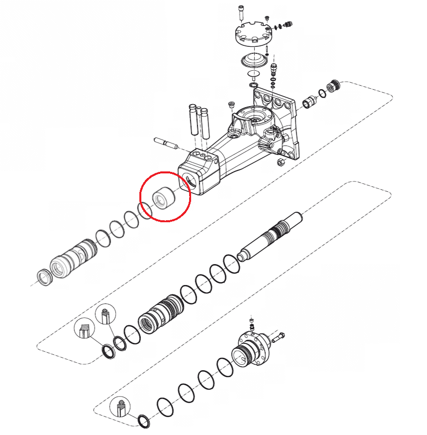 Pierścień oporowy Atlas Copco SB102