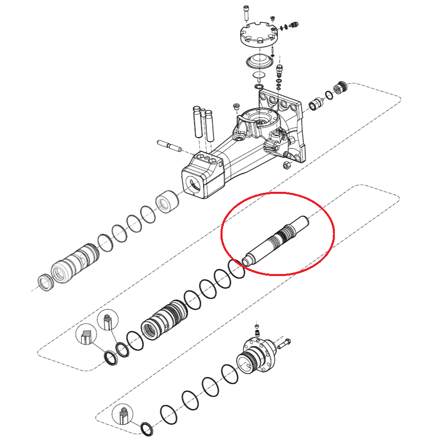 Tłok Atlas Copco SB102