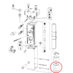 Tuleja dolna Atlas Copco MB500