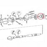 Membrana akumulatora Atlas Copco TEX 75H