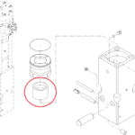 Tuleja górna Rammer BR2063