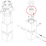 Tuleja górna Rammer BR7013