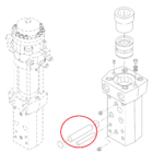 Rygiel grota Rammer BR825