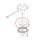 Membrana akumulatora CATERPILLAR CAT H120S