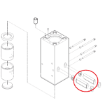 Rygiel grota Atlas Copco HB2500