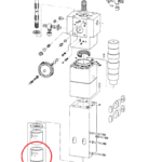 Tuleja dolna Atlas Copco HB4200