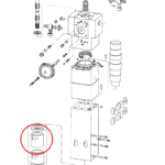 Tuleja górna Atlas Copco HB4200