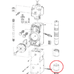 Tuleja dolna Krupp HM300