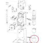 Tuleja dolna Krupp HM555