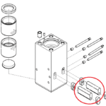 Rygiel grota Atlas Copco MB1500
