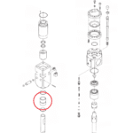 Tuleja dolna Indeco HP750