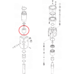 Tuleja górna Indeco HP750