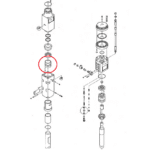 Tuleja górna Indeco HP7500