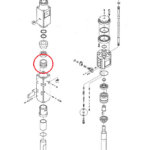 Tuleja górna Indeco HP8000