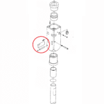 Rygiel grota Indeco MES 2000