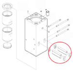 Rygiel grota CHICAGO PNEUMATIC RX38 (CP)