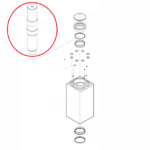 Tłok CHICAGO PNEUMATIC RX38 (CP)