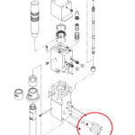 Rygiel grota SOOSAN SB45
