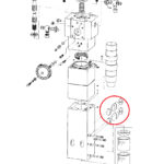 Rygiel grota CHICAGO PNEUMATIC CP4250 (CP)