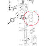 Tłok CHICAGO PNEUMATIC CP4250 (CP)