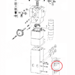 Tuleja górna CHICAGO PNEUMATIC CP4250 (CP)