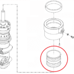 Membrana akumulatora Rammer BR222