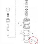 Rygiel grota Rammer BR455
