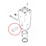 Rygiel grota KENT KHB3G